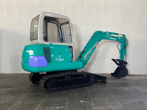 018.04 Komatsu PC20-7 Mini Excavator S/N 39500