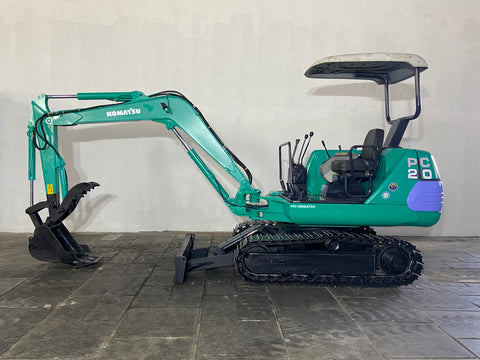 018.05 Komatsu PC20-7 Mini Excavator S/N 39262