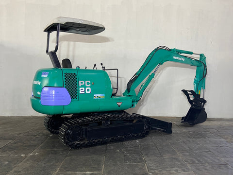018.05 Komatsu PC20-7 Mini Excavator S/N 39262