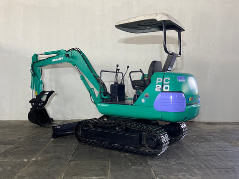 018.05 Komatsu PC20-7 Mini Excavator S/N 39262