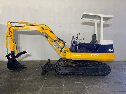 018.03 Komatsu PC20-6 Mini Excavator S/N 28730