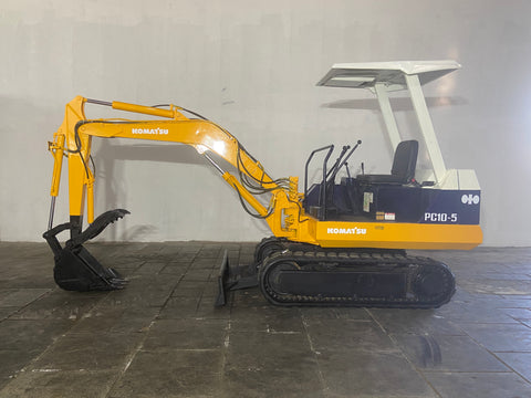 018.01 Komatsu PC10-5 Mini Excavator S/N 9115