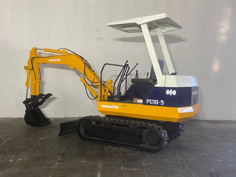 018.01 Komatsu PC10-5 Mini Excavator S/N 9115