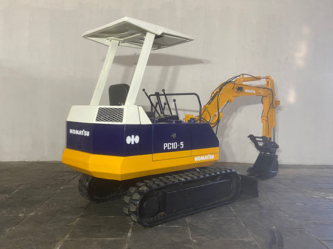 018.01 Komatsu PC10-5 Mini Excavator S/N 9115