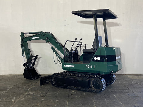 018.02 Komatsu PC10-6 Mini Excavator S/N 22174