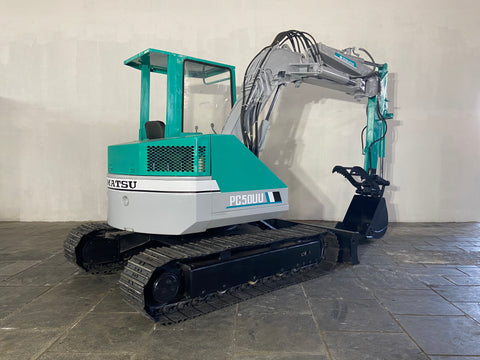 018.07 Komatsu PC50UU Mini Excavator S/N 4517