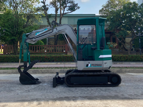 027.01 Komatsu PC28UU Mini Excavator S/N 2012