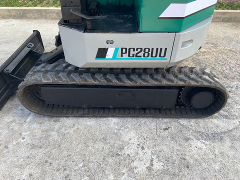 027.01 Komatsu PC28UU Mini Excavator S/N 2012
