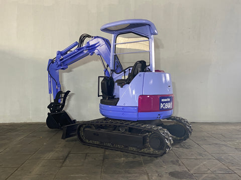 019.04 Komatsu PC28UU-2 Mini Excavator S/N 7719