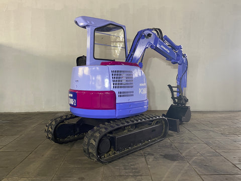 019.04 Komatsu PC28UU-2 Mini Excavator S/N 7719