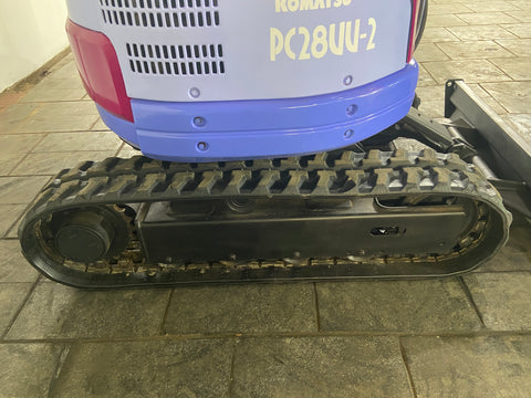 019.04 Komatsu PC28UU-2 Mini Excavator S/N 7719