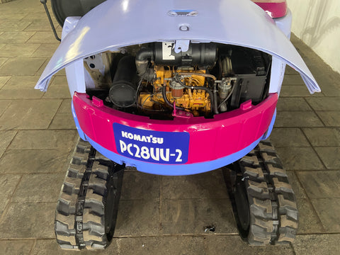 019.04 Komatsu PC28UU-2 Mini Excavator S/N 7719