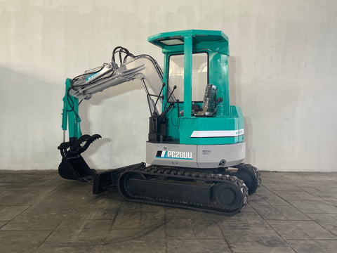 019.02 Komatsu PC28UU Mini Excavator S/N 2231