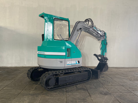 019.02 Komatsu PC28UU Mini Excavator S/N 2231