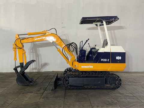 019.01 Komatsu PC10-2 Mini Excavator S/N 4858