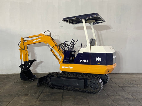 019.01 Komatsu PC10-2 Mini Excavator S/N 4858