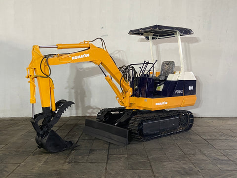 019.01 Komatsu PC10-2 Mini Excavator S/N 4858