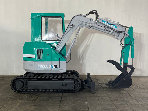 019.03 Komatsu PC28UU Mini Excavator S/N 4698