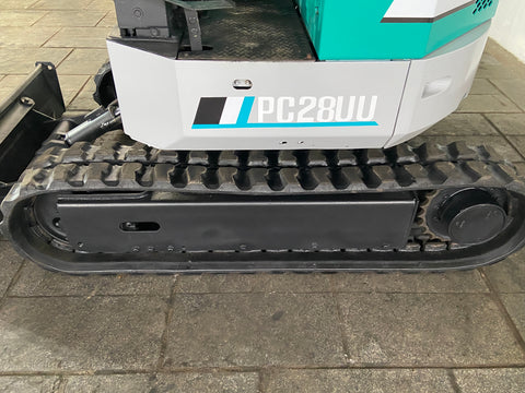 019.03 Komatsu PC28UU Mini Excavator S/N 4698