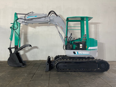 019.05 Komatsu PC50UU Mini Excavator S/N 4897