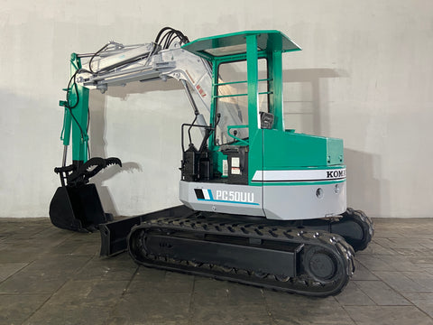 019.05 Komatsu PC50UU Mini Excavator S/N 4897