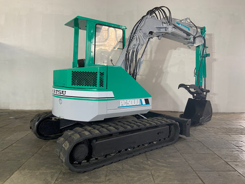 019.05 Komatsu PC50UU Mini Excavator S/N 4897