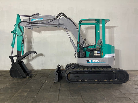 019.06 Komatsu PC50UU Mini Excavator S/N 6350