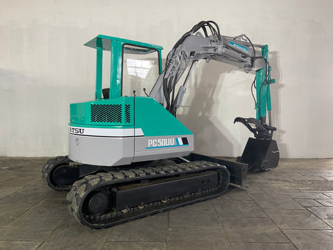 019.06 Komatsu PC50UU Mini Excavator S/N 6350