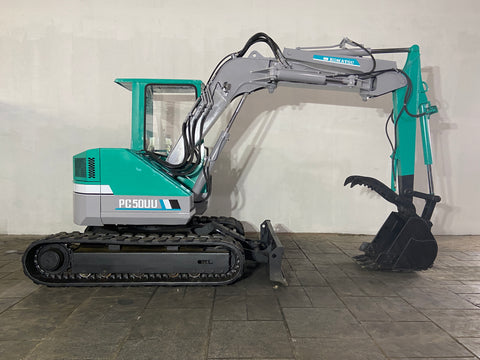 019.06 Komatsu PC50UU Mini Excavator S/N 6350