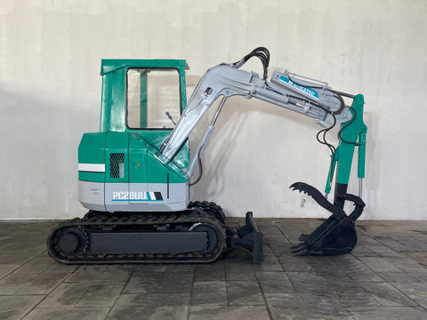 020.02 Komatsu PC28UU Mini Excavator S/N 2312