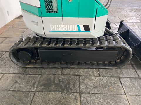 020.02 Komatsu PC28UU Mini Excavator S/N 2312