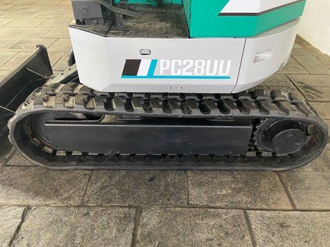020.02 Komatsu PC28UU Mini Excavator S/N 2312