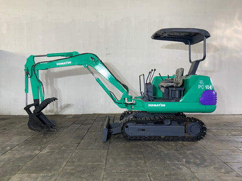 020.01 Komatsu PC10-7 Mini Excavator S/N 26596