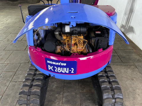 020.04 Komatsu PC28UU-2 Mini Excavator S/N 7405