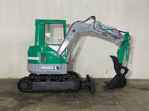 021.04 Komatsu PC28UU Mini Excavator S/N 2087