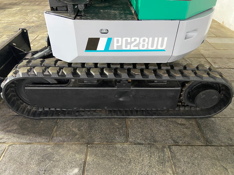 021.04 Komatsu PC28UU Mini Excavator S/N 2087