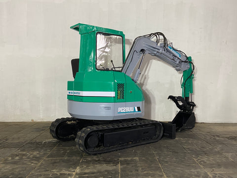 021.05 Komatsu PC28UU Mini Excavator S/N 3722