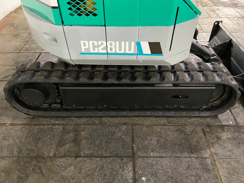 021.05 Komatsu PC28UU Mini Excavator S/N 3722