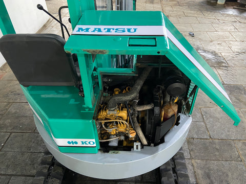 021.05 Komatsu PC28UU Mini Excavator S/N 3722