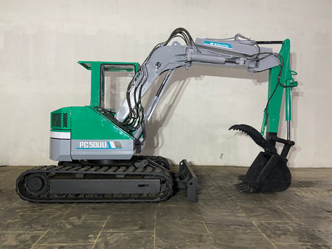 021.06 Komatsu PC50UU Mini Excavator S/N 3990
