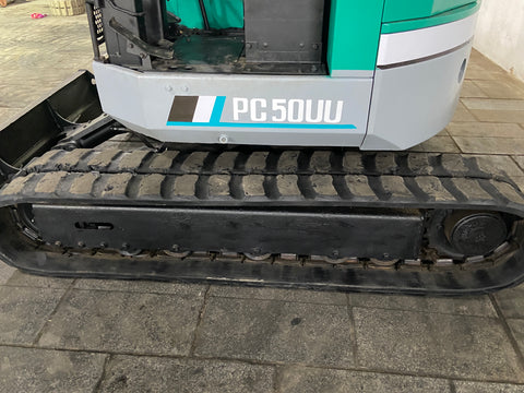 021.06 Komatsu PC50UU Mini Excavator S/N 3990