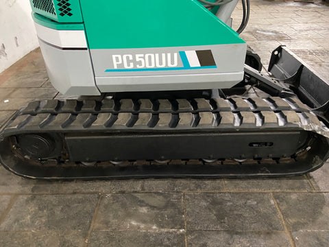 021.06 Komatsu PC50UU Mini Excavator S/N 3990