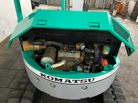 021.06 Komatsu PC50UU Mini Excavator S/N 3990