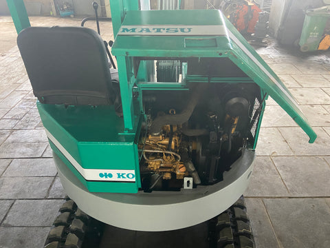 021.04 Komatsu PC28UU Mini Excavator S/N 2087