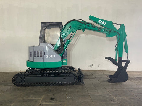 021.07 IHI 35UJ Mini Excavator S/N AB000048