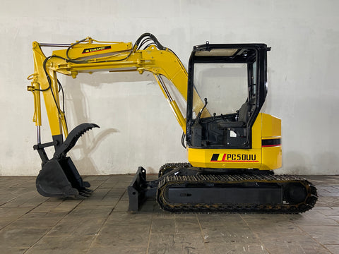 022.06 Komatsu PC50UU Mini Excavator S/N 4487
