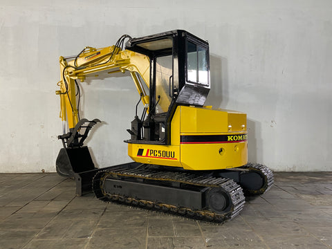 022.06 Komatsu PC50UU Mini Excavator S/N 4487