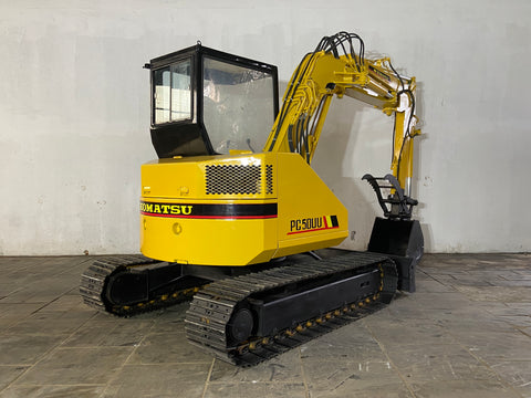 022.06 Komatsu PC50UU Mini Excavator S/N 4487
