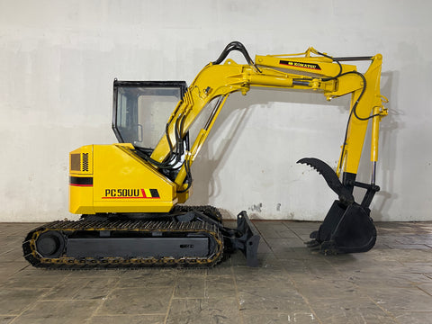 022.06 Komatsu PC50UU Mini Excavator S/N 4487