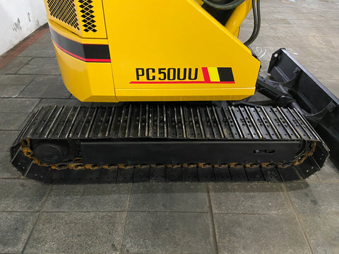 022.06 Komatsu PC50UU Mini Excavator S/N 4487
